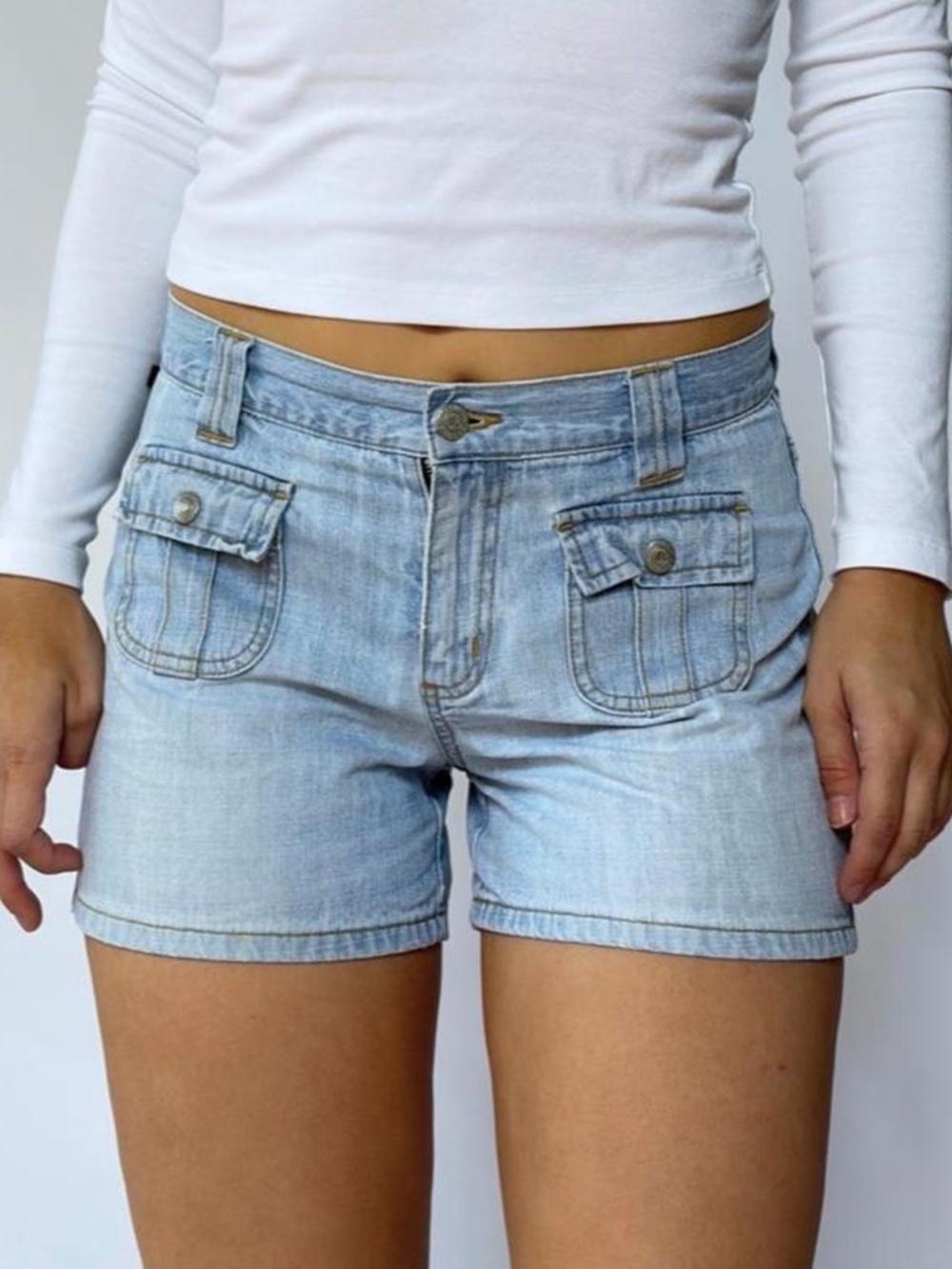 Low Rise Jean Shorts Polo Ralph Lauren 6